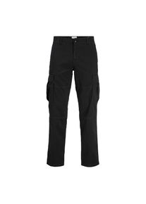 Jack & Jones Jack & Jones Junior, Herren, Cargohose &raquo;JPSTKANE JJJONNIE CARGO JNR&laquo;, schwarz, 164, N-Gr, Praktische Cargohose von Jack & Jones Junior