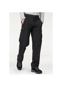 Polarino, Herren, Trekkinghose Bein abzippbar, schwarz, 62 (XXL), N-Gr, Multifunktionale Trekkinghose von Polarino