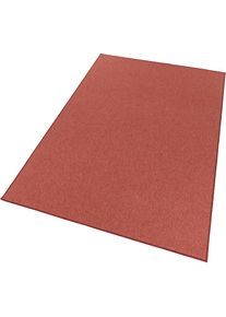Teppich »Casual« rechteckig 4 mm Höhe Kurzflor, Unifarben, Weich, Wohnzimmer, Schlafzimmer, Esszimmer, Flur , orange , HANSE Home , Obermaterial:...