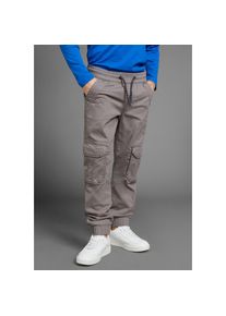 Kidsworld, Unisex, Kidsworld Cargohose », bequeme Schlupfform mit Stretch« für Unisex, grau, 170, N-Gr, Cargohose von Kidsworld für Unisex