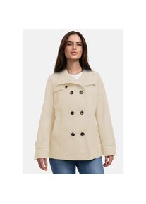 Manisa, Unisex, Manisa Cabanjacke ohne Kapuze mit Stehkragen, hellbeige, 38, Cabanjacke von Manisa