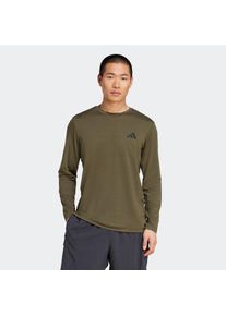 adidas Performance, Herren, adidas Performance Funktionsshirt &raquo;TR-ES STRE LS T&laquo;, night cargo meliert, M, Dieses Baselayer-Shirt mit CLIMACOOL ist 