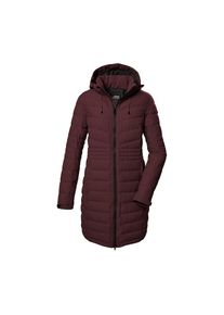 Killtec , Steppmantel »KOW 96 WMN QLTD CT«, Langer Damenmantel, atmungsaktiv, winddicht, wasserabweisend, recycelt , rot , 38 , Damen...