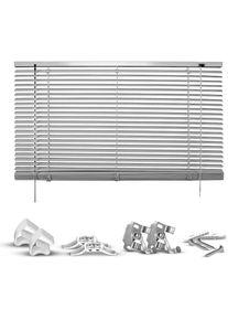Jalousie »Matti«, (1 St.), Klemmfix-Jalousie aus Aluminium , silberfarben , GOOD LIFE