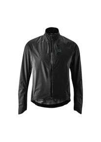 Gonso , Fahrradjacke »SAVE JACKET ROAD M« Herren Radjacke, wasserdichte Rennrad-Regenjacke mit Rückentasche , schwarz , 3XL , Enganliegende Passform