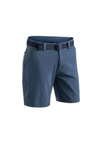 Maier Sports, Unisex, Funktionsshorts &raquo;Nil Short M&laquo; Unisex Shorts, kurze Wanderhose, Outdoorhose 4 Taschen, Regular Fit, jeansblau, 54, Normalgr&ouml;ssen,