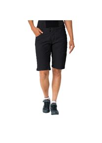 Vaude , Fahrradhose »WOMEN'S TAMARO SHORTS II« , schwarz , Bund hinten höher geschnitten