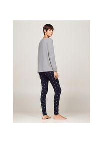 Tommy Hilfiger Underwear , Schlafanzug »GIFT LEGGING PJ SET W EYEMASK«, (Set, 3 tlg., 3tlg), mit Schlafmaske , grau , S (36) , Geschenkset von...