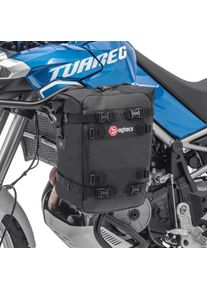 Sacoche pare carter pour Suzuki DR 800 / 750 S BIG Bagtecs CB8 20Ltr noir