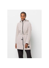 Jack Wolfskin, Unisex, Regenmantel &raquo;NORDEN PORT COAT W&laquo;, sea, shell, XXL (48), Wetterschutzmantel