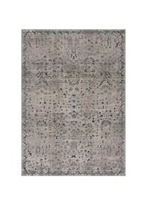 Teppich »Clovis« rechteckig 11 mm Höhe Teppich im Orient-Design, mit Bordüre, Vintage , grau , my home , Obermaterial: 100% Polypropylen