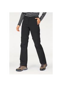 Polarino, Unisex, Trekkinghose mit abzippbaren Beinen, schwarz (trekkinghose aus best&auml;ndigem material), 38, N-Gr, Elastische Trekkinghose von Polarino