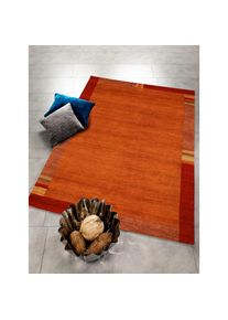 OCI Die Teppichmarke, OCI DIE TEPPICHMARKE Orientteppich &raquo;Sensation Lakir&laquo; rechteckig 6 mm H&ouml;he handgekn&uuml;pft, Wohnzimmer, kastanie, Seide, Wolle, 6 mm