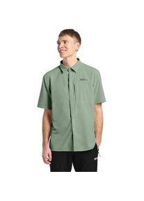 Jack Wolfskin, Herren, Funktionshemd &raquo;VANDRA S/S SHIRT M&laquo;, eucalyptus, L (52), Normalgr&ouml;ssen, Vielseitiges Shirt