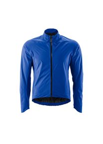 Gonso , Fahrradjacke »SAVE JACKET ROAD M« Herren Radjacke, wasserdichte Rennrad-Regenjacke mit Rückentasche , blau , S , Enganliegende Passform