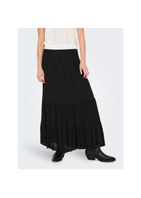 Only, Unisex, Only Maxirock &raquo;ONLCHIARA BRODERIE LONG SKIRT PTM&laquo;, schwarz, XS (34), Maxirock von Only