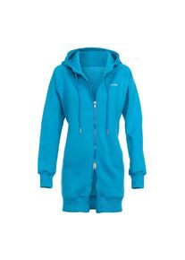 WINSHAPE, Unisex, Trainingsjacke &raquo;Hoodie-Jacke J006&laquo; Street Style, sky blau, XL, Extra lang geschnittene Hoodie-Jacke mit 2 Taschen
