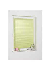 Plissee »Siena« Lichtschutz energiesparend ohne Bohren , grün , K-home , Obermaterial: 100% Polyester