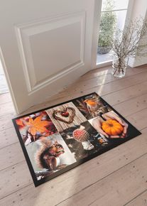 Paillasson aux motifs d'automne en multicolore35x55 cm, bonprix