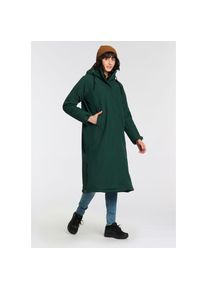 Icepeak, Unisex, Funktionsmantel &raquo;D SOFTSHELLMANTEL ADAMAS&laquo; Hohe Seitenschlitze mit Reissverschluss, dunkelgr&uuml;n, 42, Funktionsmantel von Icepeak