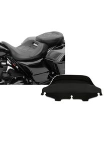 Set: Sella per Harley Davidson CVO Street Glide 11-23 Craftride RH3 nero + Parabrezza Wave 8" per Harley Davidson CVO Street Glide 11-13 nero 