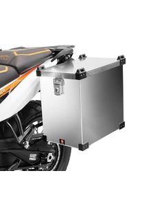 40 Liter Alukoffer kompatibel mit Benelli Leoncino 250 / 500 Alu Seitenkoffer Bagtecs Namib