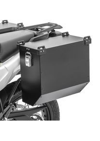 Valigia laterale alluminio compatibile con Yamaha XSR 900 / 700 Bagtecs Atlas 36L nero