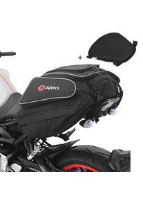 Set ST1 Borsa da Sella X50 e Cuscino Sella M per moto custom Bagtecs CB38138