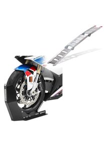 Rampa di carico + blocca ruota CF3 compatibile con Royal Enfield Interceptor 650