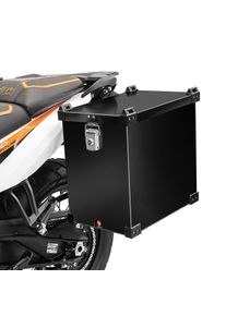 Valigia laterale alluminio compatibile con BMW R 1150 R / RS Namib 40L Bagtecs nero