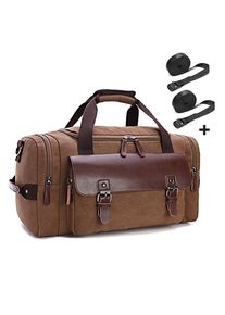 Borsa da sella compatibile con Triumph Street Cup / Scrambler Craftride RT3 incl. cinghie marrone