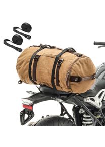 Zaino per moto custom Custom Borsa posteriore Craftride VG8 incl. cinghie marrone CB27839