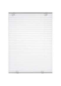 Plissee »Plissee Solo mit Saugnäpfen« Lichtschutz ohne Bohren mit integrierter Schnurführung , weiss , Gardinia , Obermaterial: 100% Polyester
