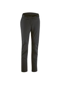 Gonso, Unisex, Fahrradhose &raquo;SKARN W 2&laquo; lange Unisex Radhose, Softshell-Hose mit Ventilation am Innenbein, schwarz, 50, Normalgr&ouml;ssen, Materialmix aus 