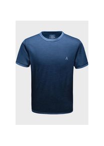 Sch&ouml;ffel Sch&ouml;ffel, Herren, Funktionsshirt &raquo;Ski Merino Sport Shirt 1/2 Arm M&laquo;, 8540, blau, M, Hoher Feuchtigkeitstransport