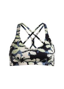 Roxy , Sporttop »Heart Into It Pt« , blau , XXL , Passform: Mittlerer Support und mittlere...