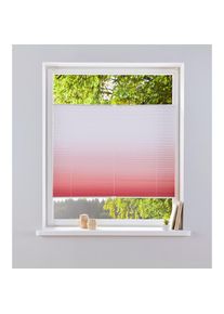 Plissee »Ombré« Lichtschutz ohne Bohren verspannt Fixmass, Farbverlauf, Klemmträger , rosa , my home , Obermaterial: 100% Polyester