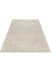 Hochflor-Teppich »Live Nature ESP-80124« rechteckig 55 mm Höhe weiche Haptik, Wohnzimmer , beige , Esprit , Obermaterial: 100% Polypropylen