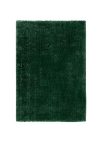 Hochflor-Teppich »Anastasia« rechteckig 43 mm Höhe Shaggy-Teppich, besonders weich durch Mikrofaser , grün , Home Affaire , Obermaterial: 100%...