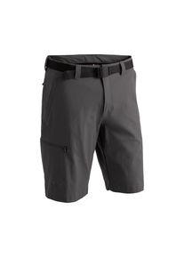 Maier Sports, Unisex, Funktionsshorts »Huang« Unisex Shorts, kurze Outdoor-Hose, Bermudas mit 4 Taschen, Regular Fit, mittelgrau, 70, Normalgrössen, 
