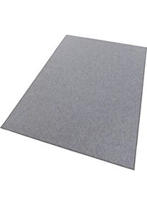 Teppich »Casual« rechteckig 4 mm Höhe Kurzflor, Unifarben, Weich, Wohnzimmer, Schlafzimmer, Esszimmer, Flur , grau , HANSE Home , Obermaterial:...