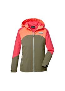 Killtec , Outdoorjacke »KOS 335 GRLS JCKT« , grün , 152 , Mädchen Funktionsjacke mit verstellbarer Kapuze
