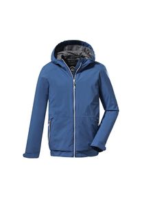 Killtec , Outdoorjacke »KOS 74 BYS JCKT« , blau , 116 , Outdoorjacke mit Kapuze