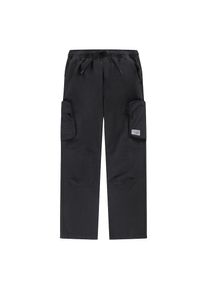 Levi's Kids, Herren, Levi's Kids Cargohose »LVB PARACHUTE CARGO PANTS« mit Knieabnähern, jet schwarz, 5 (110), N-Gr, Cargohose von Levi's Kids for 