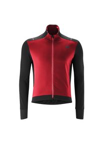 Gonso , Radtrikot »BAVELLA«, Herren langarm Fahrradtrikot mit effizienter Wärmeisolierung , rot , XL , Enganliegend mit hohem Tragekomfort ohne...