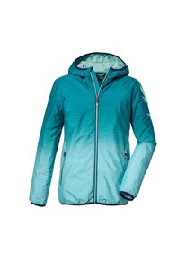 Killtec , Outdoorjacke »KOS 331 GRLS JCKT«, Winddichte, wasserdichte Mädchenjacke mit reflektierenden Elementen , grau , 128 , Funktionsjacke für...