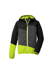 Killtec , Outdoorjacke »KOS 223 BYS JCKT« , schwarz , 116 , 2-Lagen-Funktionsjacke für Kids mit Kapuze