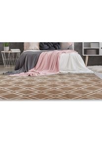 Teppich »Ledion« rechteckig 7 mm Höhe besonders weich durch Mikrofaser, Kurzflor, 3D-Effekt , grau , my home , Obermaterial: 100% Polyester