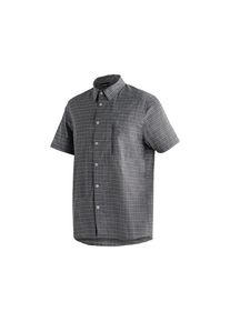 Maier Sports, Herren, Funktionshemd »Mats S/S« Trocknet besonders schnell dank dryprotec-Technologie, grau, 54, Normalgrössen, Elastisches Kurzarmhemd