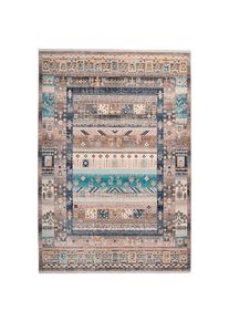 Teppich »Akay« rechteckig 5 mm Höhe Wohnzimmer , braun , Home Affaire , Obermaterial: 100% Polypropylen